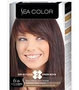 Sea Color 6.0 Koyu Kumral Krem Saç Boyası