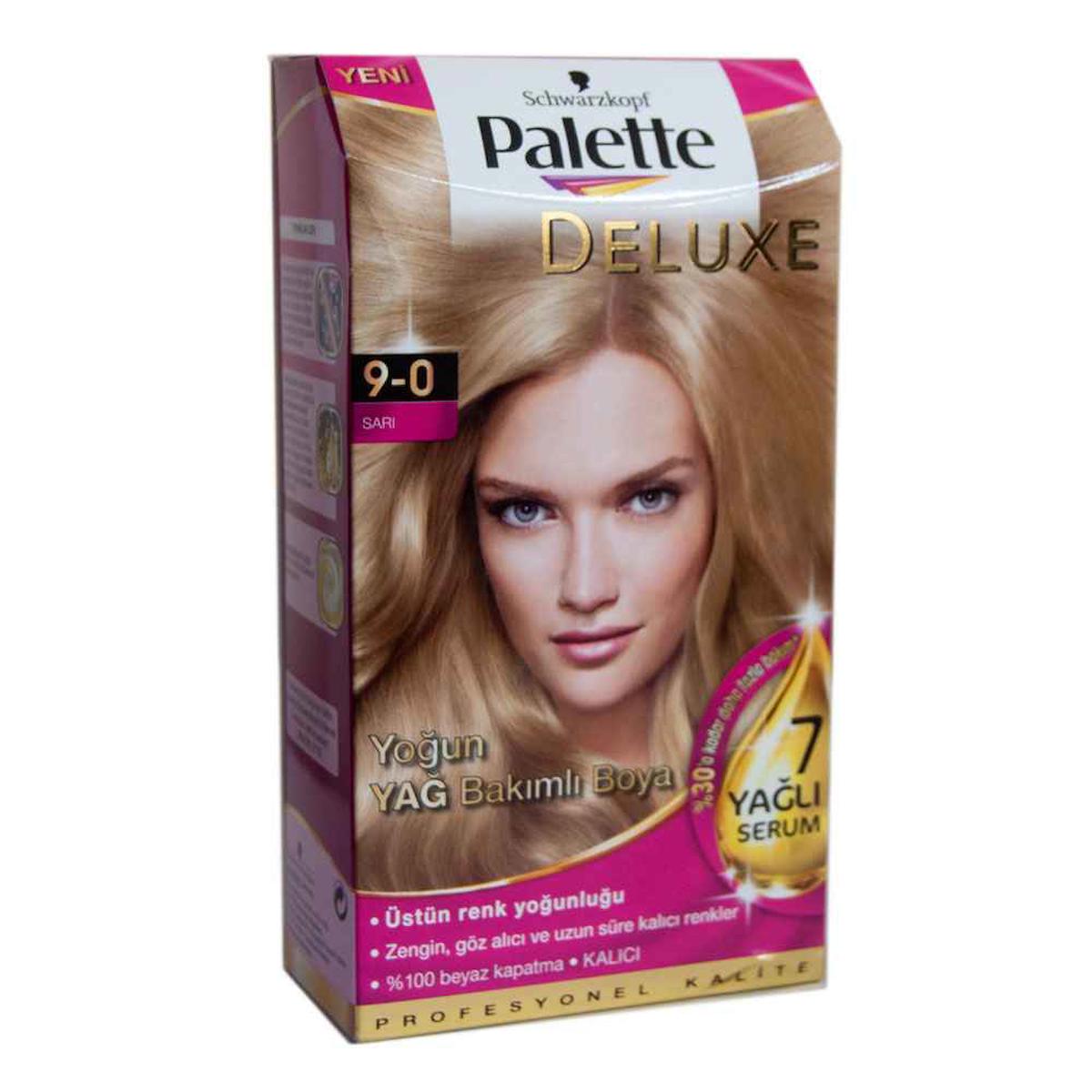 Palette 9.0 Sarı Krem Saç Boyası