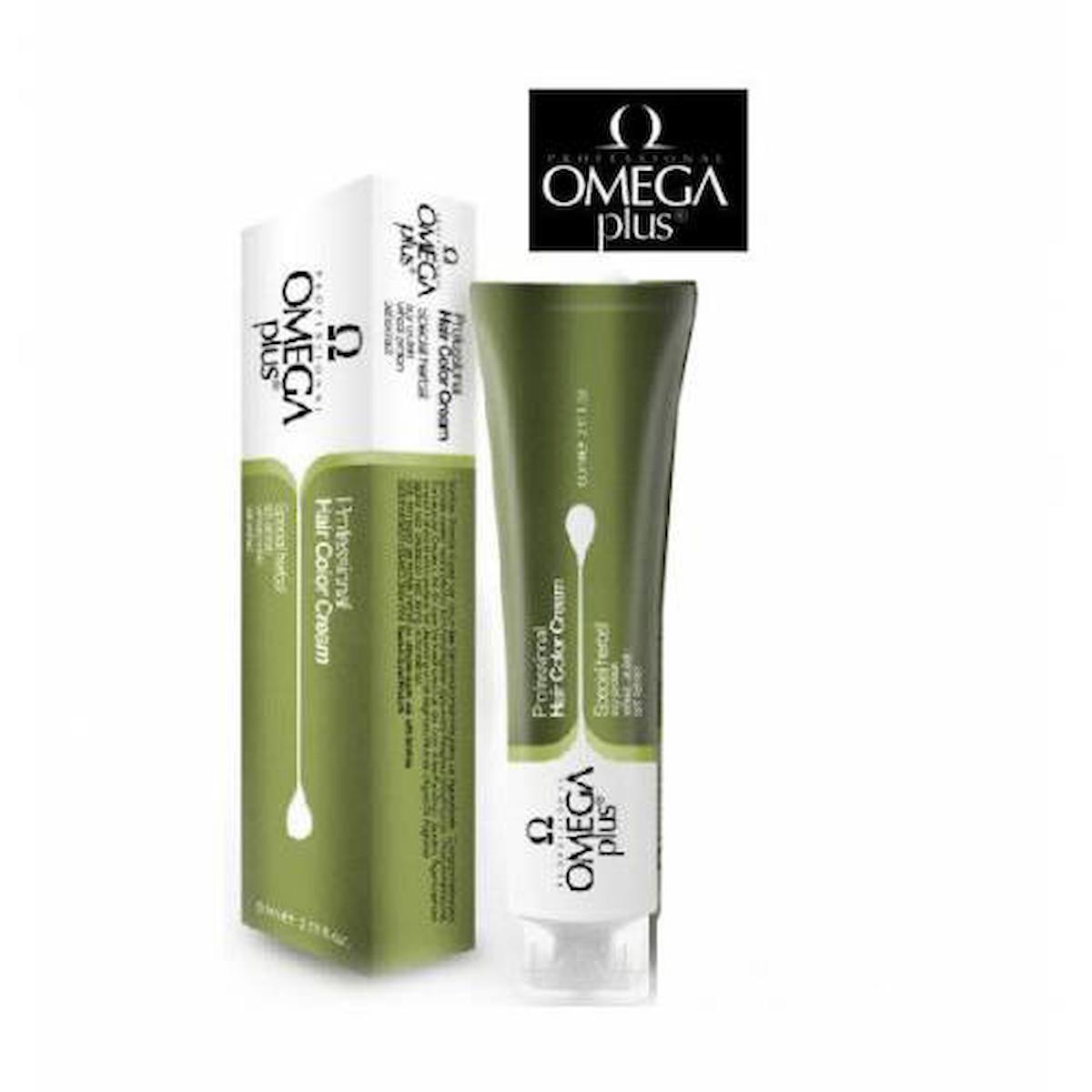 Omega Plus 8.0 Açık Kumral Amonyaksız Krem Saç Boyası 60 ml
