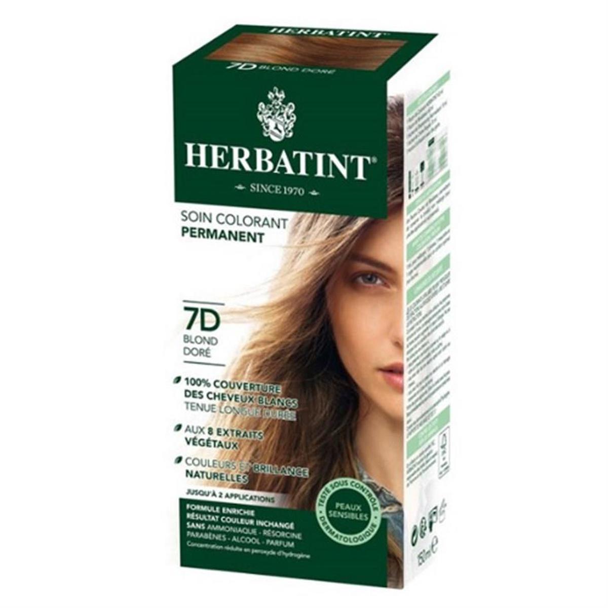 Herbatint 7D Küllü Sarı Krem Saç Boyası 150 ml