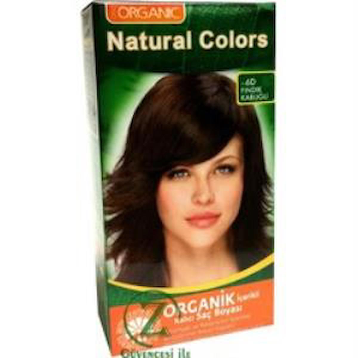 Natural Colors 6D Fındık Kabuğu Organik Krem Saç Boyası