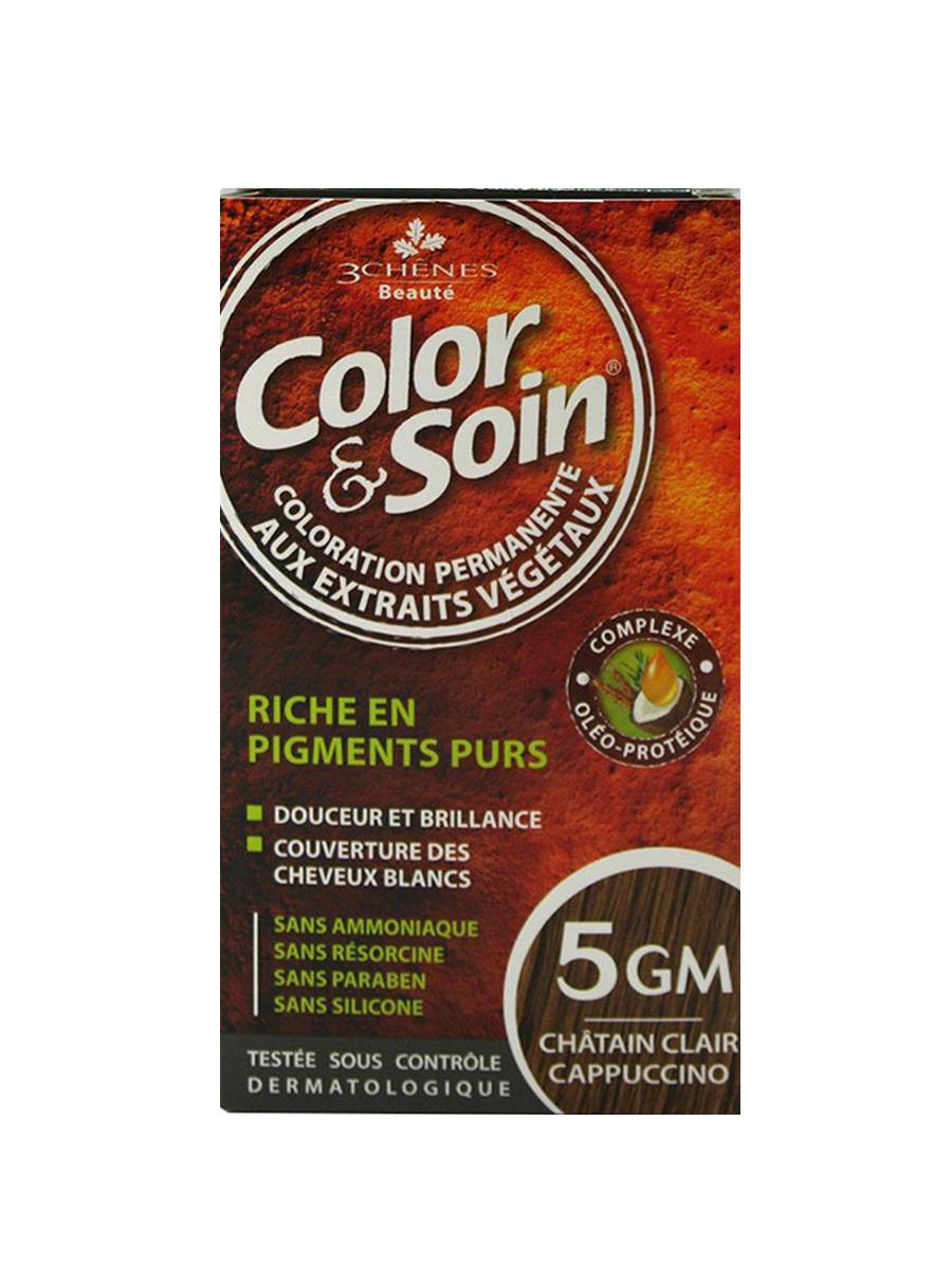 Color Soin 5GM Açık Kahverengi Amonyaksız Krem Saç Boyası 120 ml