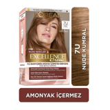 L'Oréal Paris 7U Nude Kumral Amonyaksız Krem Saç Boyası 48 ml