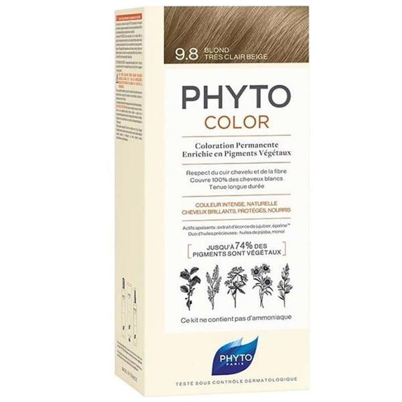Phyto 9.8 Açık Sarı Amonyaksız Krem Saç Boyası