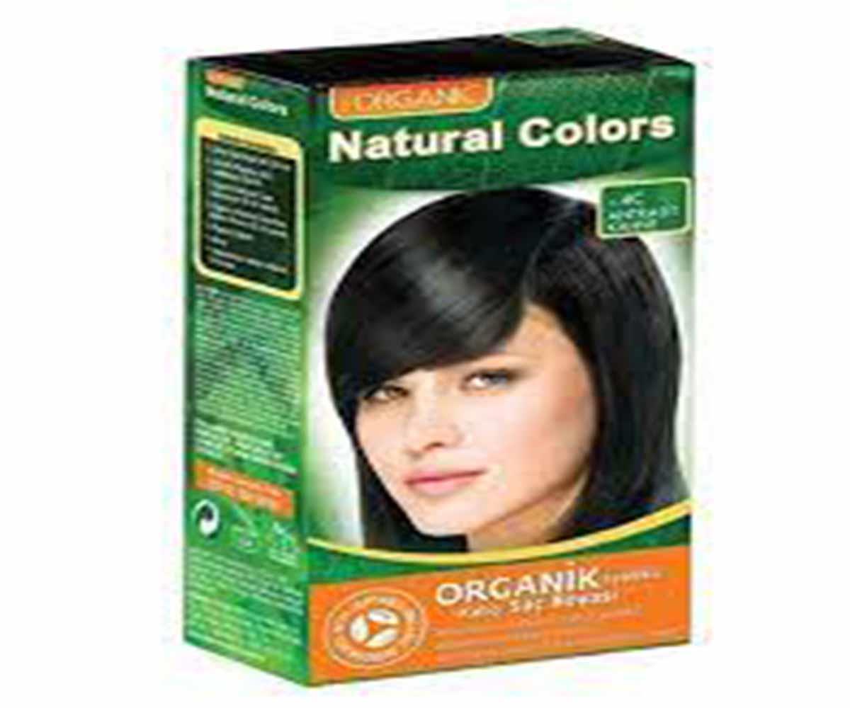Natural Colors 4C Antrasit Kahve Organik Krem Saç Boyası