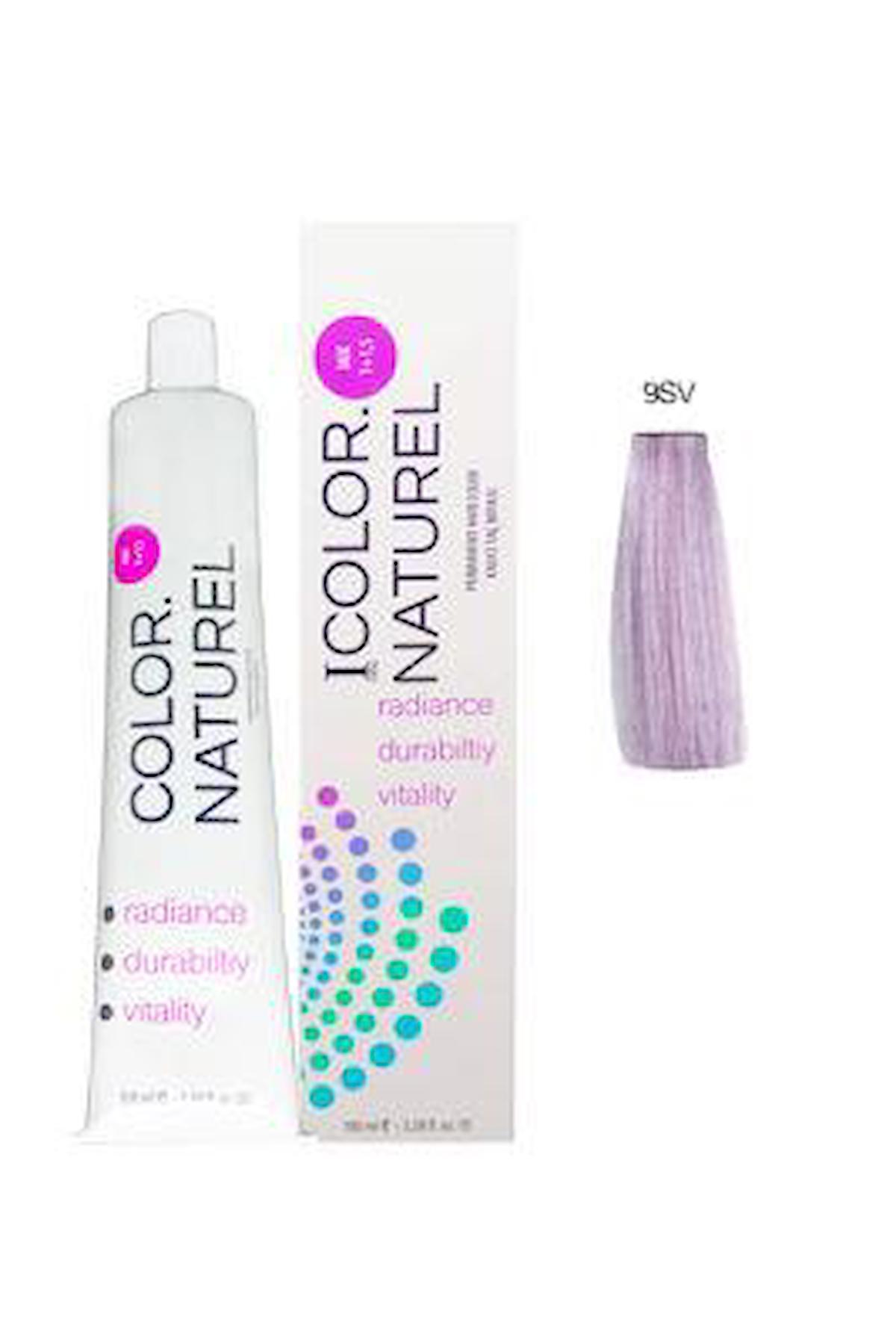Color Naturel 9SV Gümüş Viyole Krem Saç Boyası 100 ml