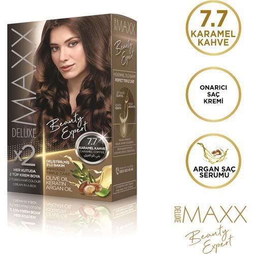 Maxx 7.7 Karamel Kahve Krem Saç Boyası