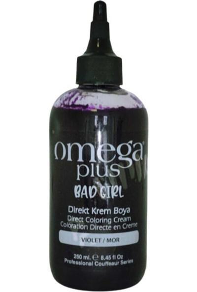 Omega Plus Violet Mor Amonyaksız Krem Saç Boyası 250 ml