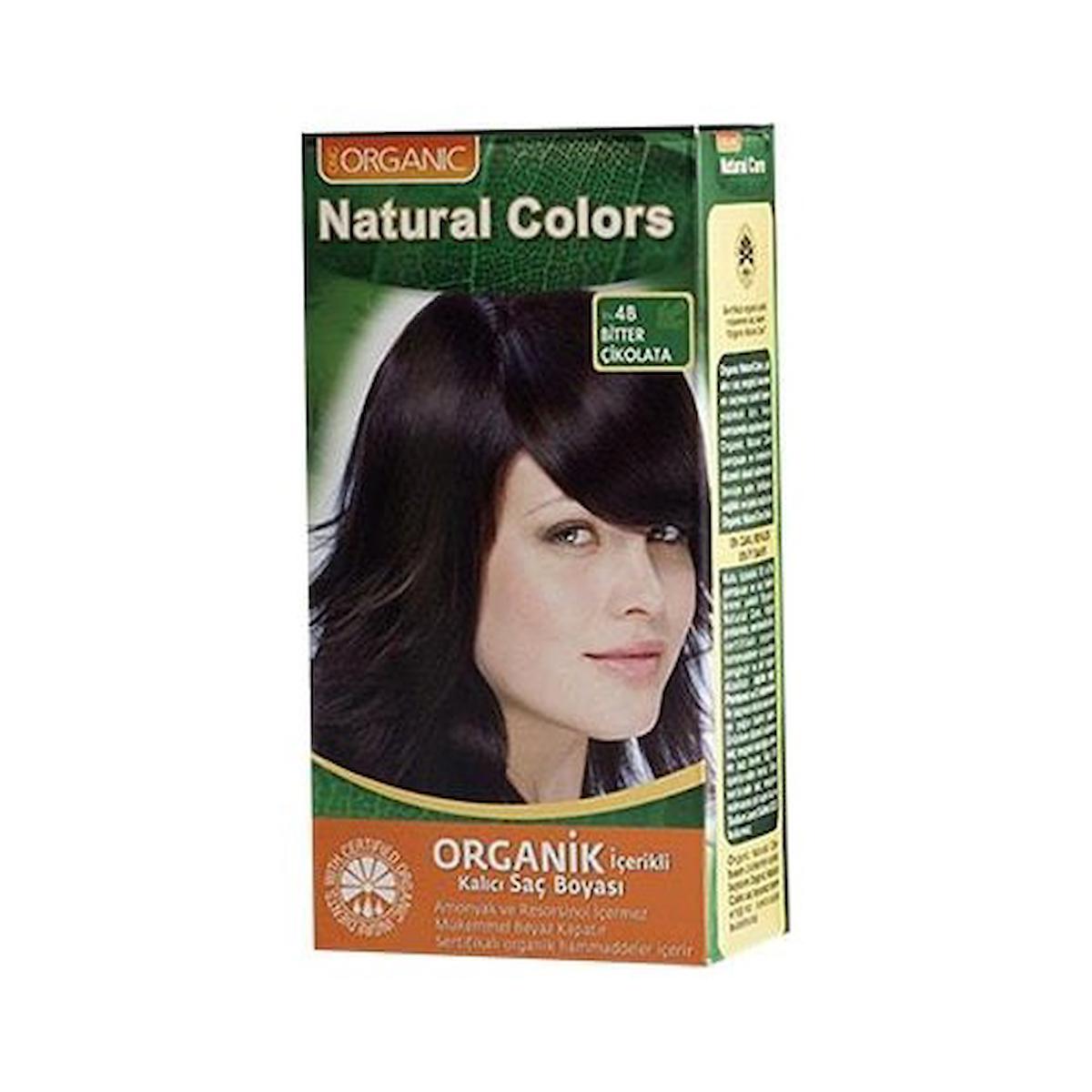 Natural Colors 4B Bitter Çikolata Organik Krem Saç Boyası