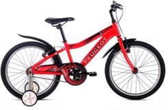 Peugeot J20 20 Jant 1 Vites 5 Yaş Kırmızı Çocuk Bisikleti