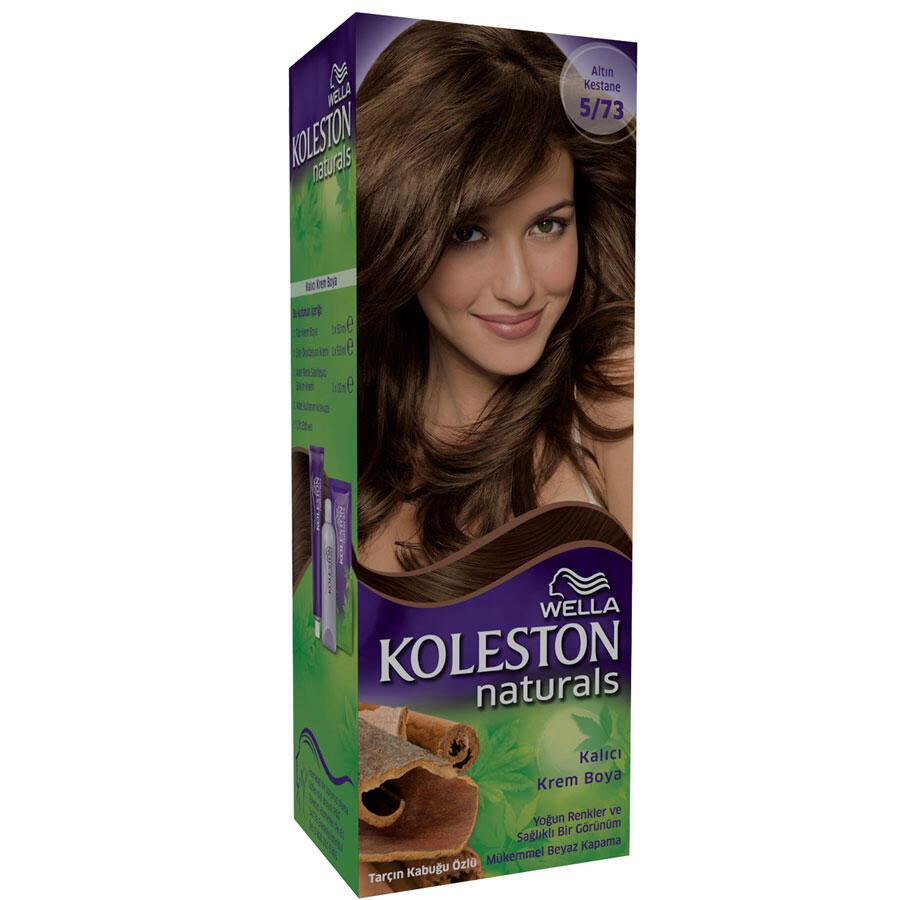 Wella Koleston 5.73 Altın Kestane Krem Saç Boyası 50 ml