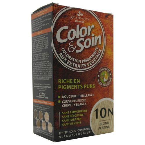 Color Soin 10N Platin Sarısı Amonyaksız Krem Saç Boyası 120 ml