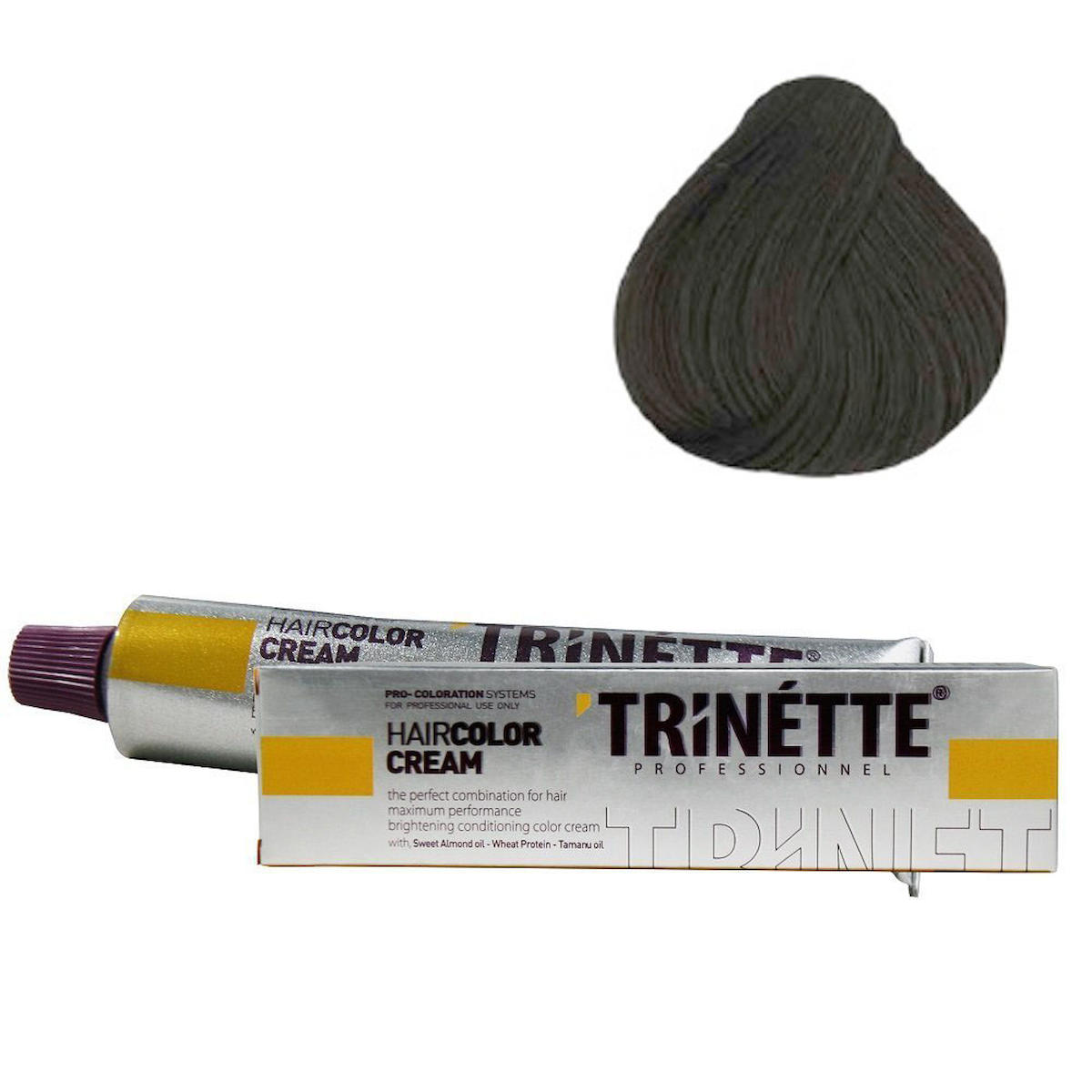 Trinette 6.1 Yoğun Küllü Kumral Krem Saç Boyası 60 ml