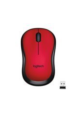 Logitech M220 Yatay Kablosuz Kırmızı Optik Mouse