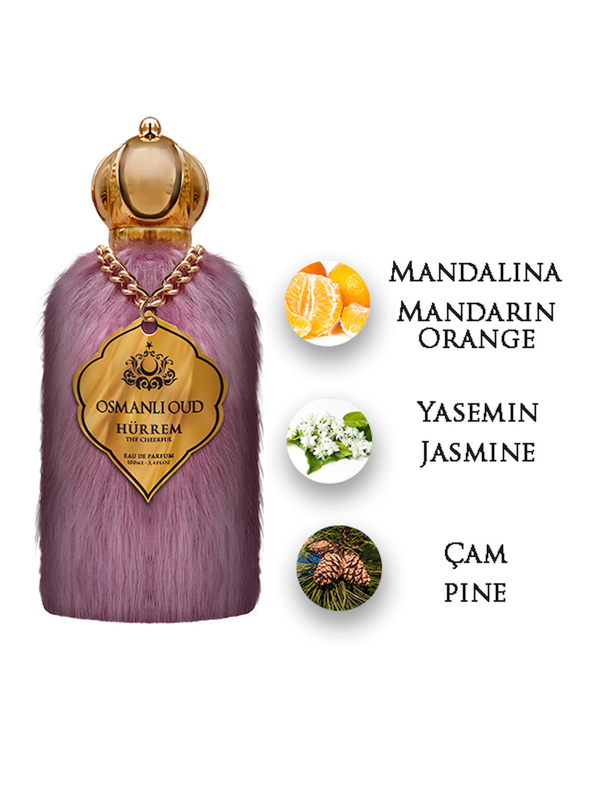 Osmanli Oud Sultans Hürrem The Cheerfull EDP Turunçgil Kadın Parfüm 100 ml