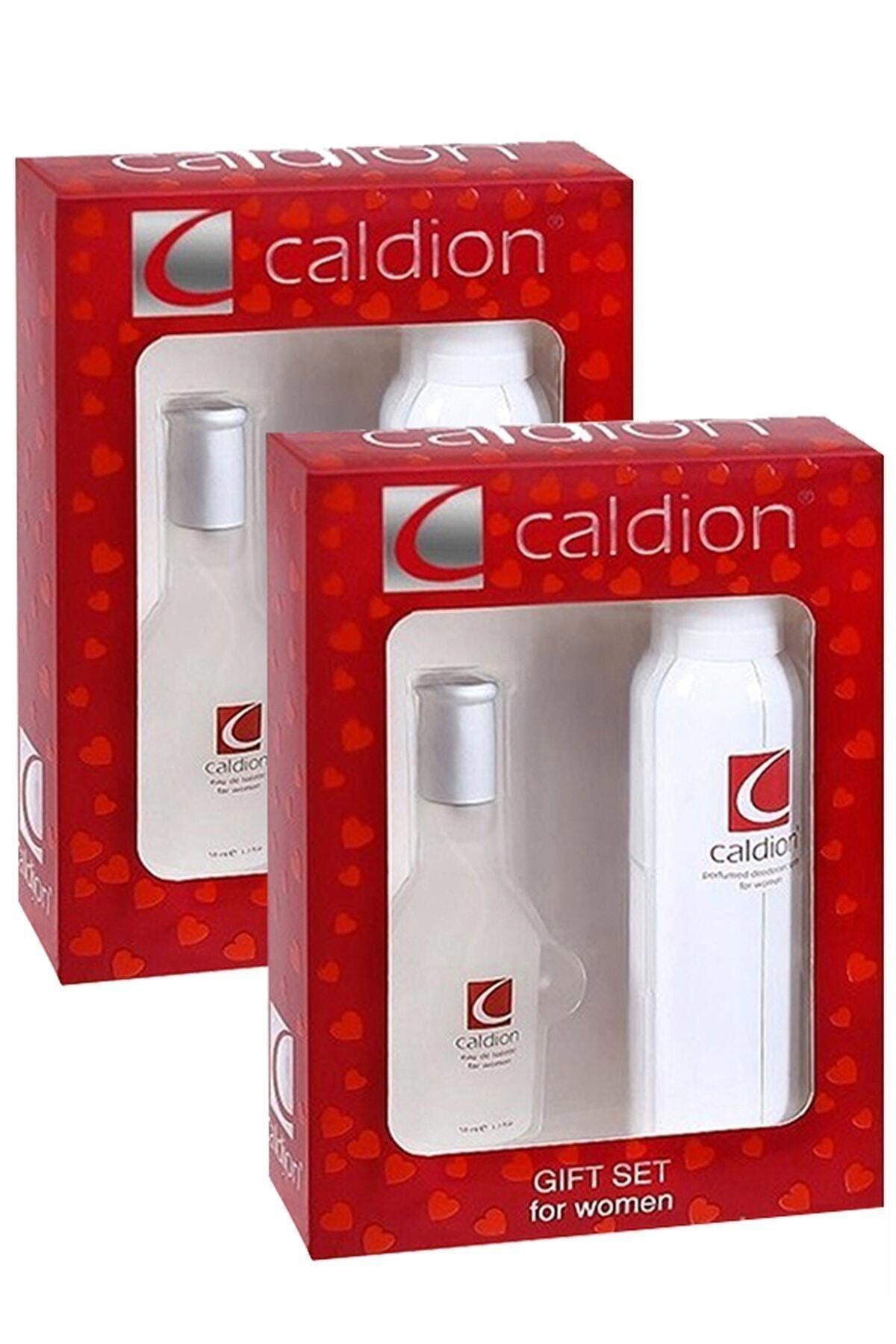 Caldion EDT Çiçeksi Kadın Parfüm 2x100 ml
