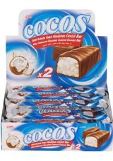 Elvan Cocos Hindistan Cevizli Çikolata 48 gr 24 Adet