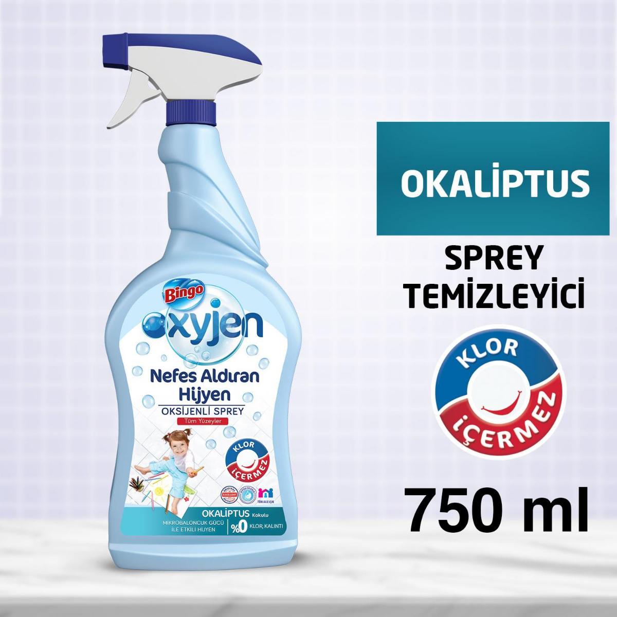 Bingo Beyazlar İçin Sprey Çamaşır Suyu 750 ml