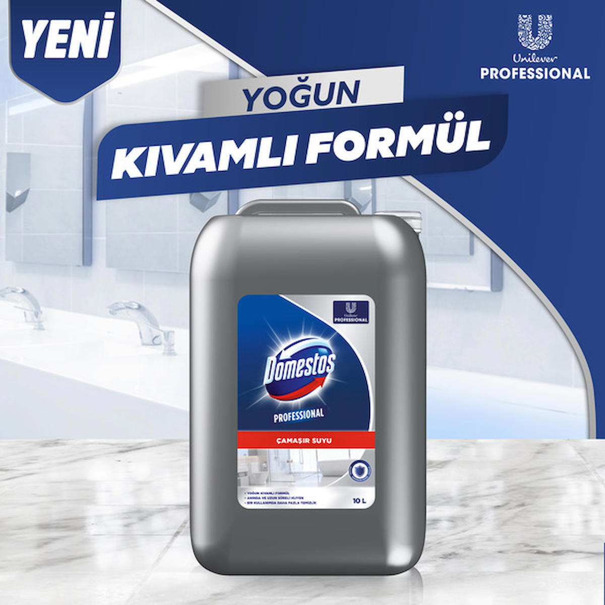 Domestos Beyazlar İçin Sıvı Çamaşır Suyu 10 lt