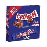 Nestle Crunch Pirinç Patlaklı Çikolata 10 Adet