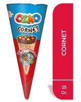 Ozmo Cornet Sütlü Çikolata 25 gr 24 Adet