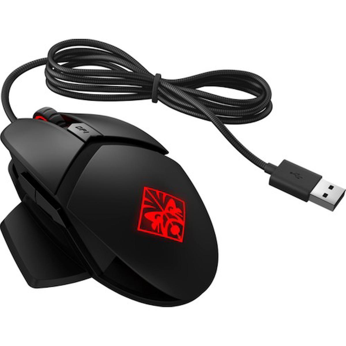 Hp 2VP02AA Makrolu Kablolu Siyah Gaming Mouse