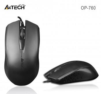 A4 Tech OP-760 Kablolu Siyah V-Track Mouse