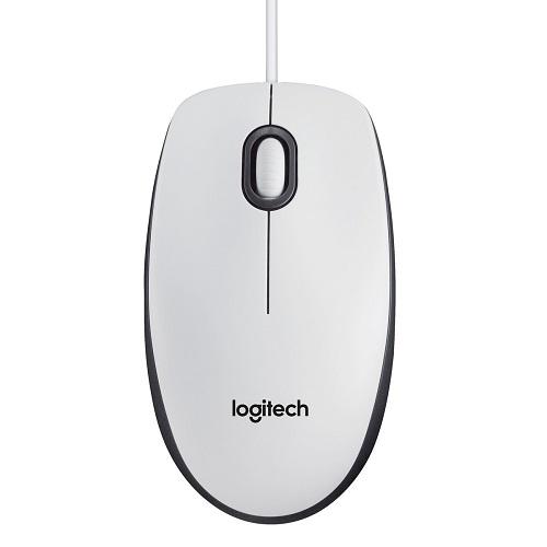 Logitech M100 Kablolu Beyaz Optik Mouse