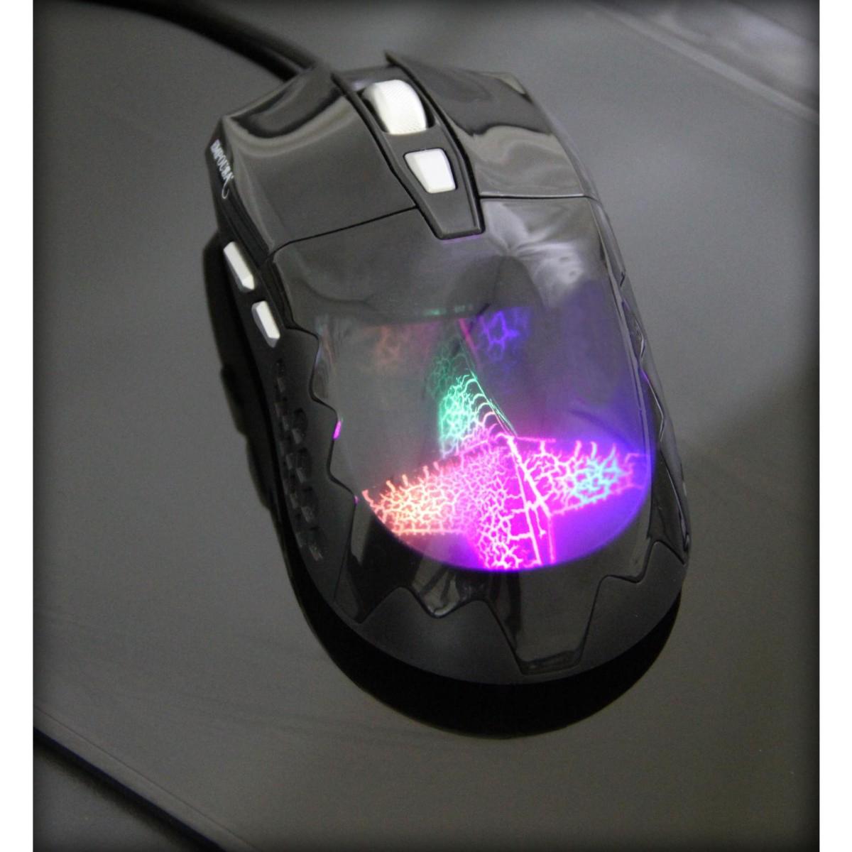 Inca IMG-355Gx RGB Makrolu Kablolu Siyah Gaming Mouse