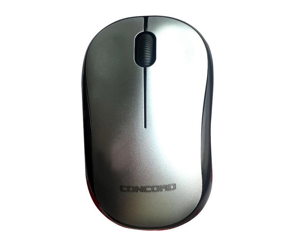 Concord C13 Kablosuz Gri Standart Mouse