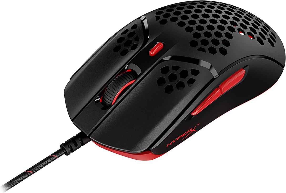 Hyperx Makrolu Kablolu Kırmızı-Siyah Gaming Mouse