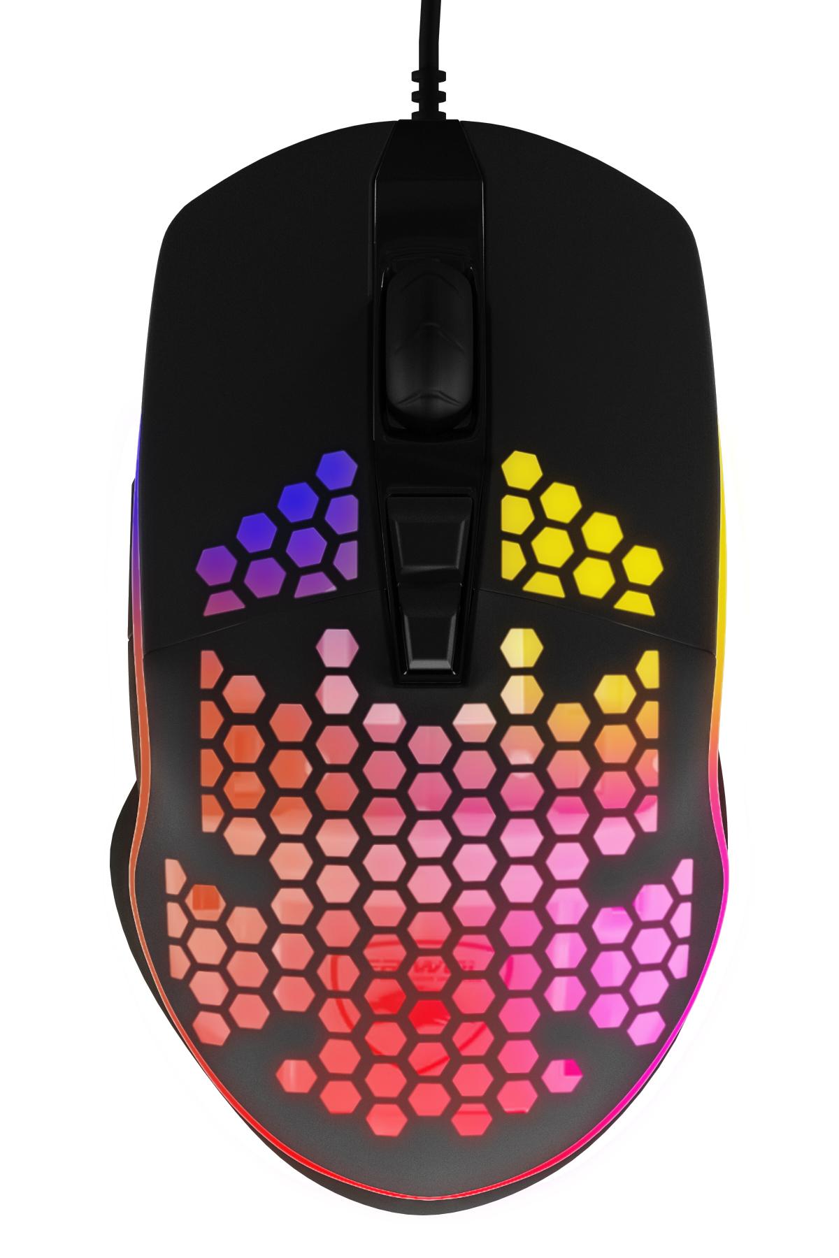 Mf Product 0576 RGB Kablolu Siyah Gaming Mouse