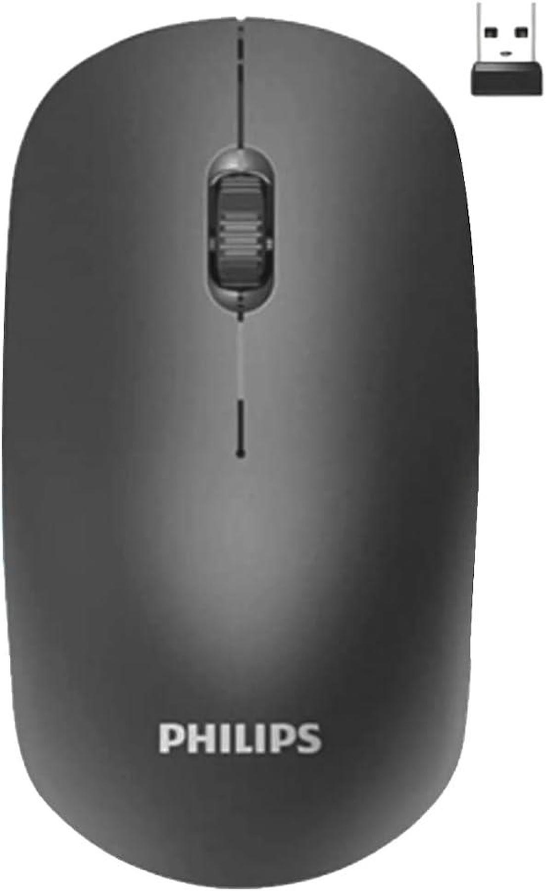 Philips SPK7221Bs Sessiz Kablosuz Siyah Optik Mouse