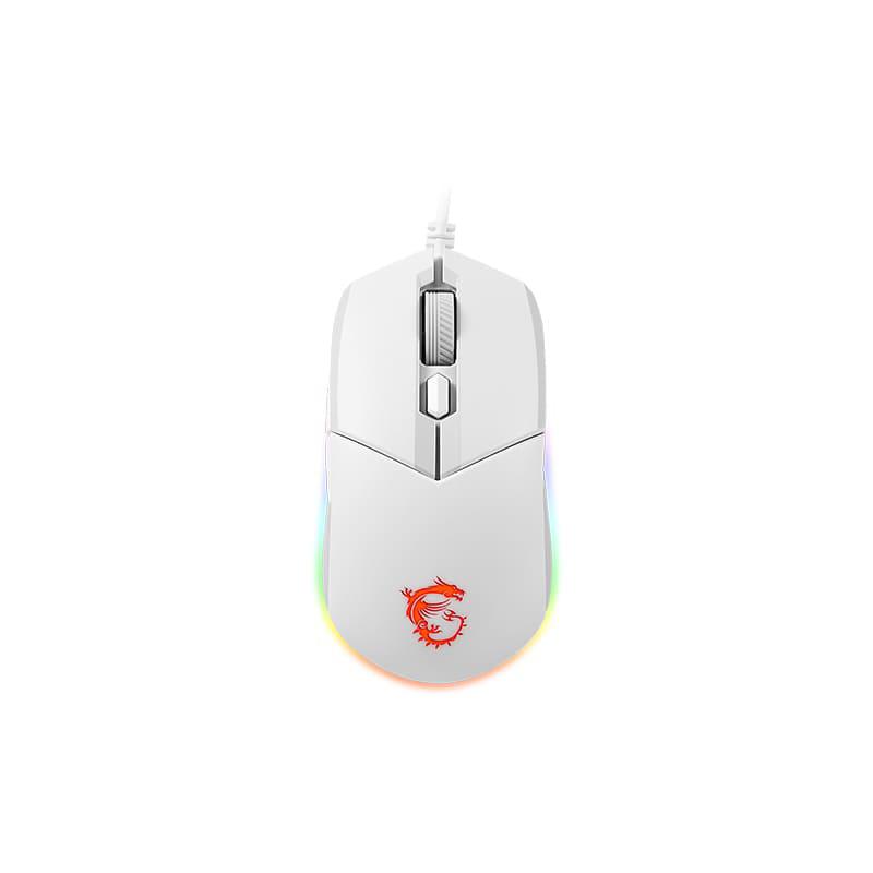 MSI GM11 RGB Kablolu Beyaz Gaming Mouse