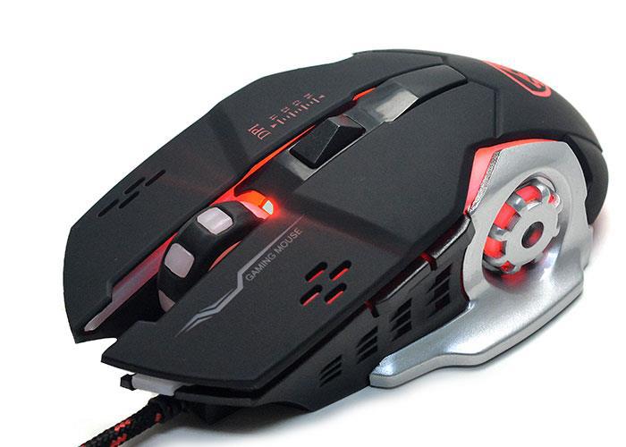 Hytech HY-X9 RGB Makrolu Siyah Gaming Mouse