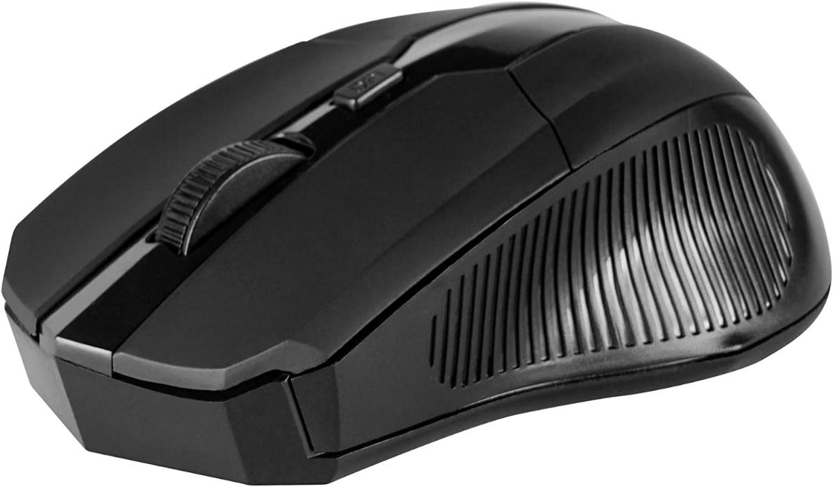 Hector Emprorium Shift 0115 Sessiz Ergonomik Makrolu Kablosuz Siyah Optik Mouse