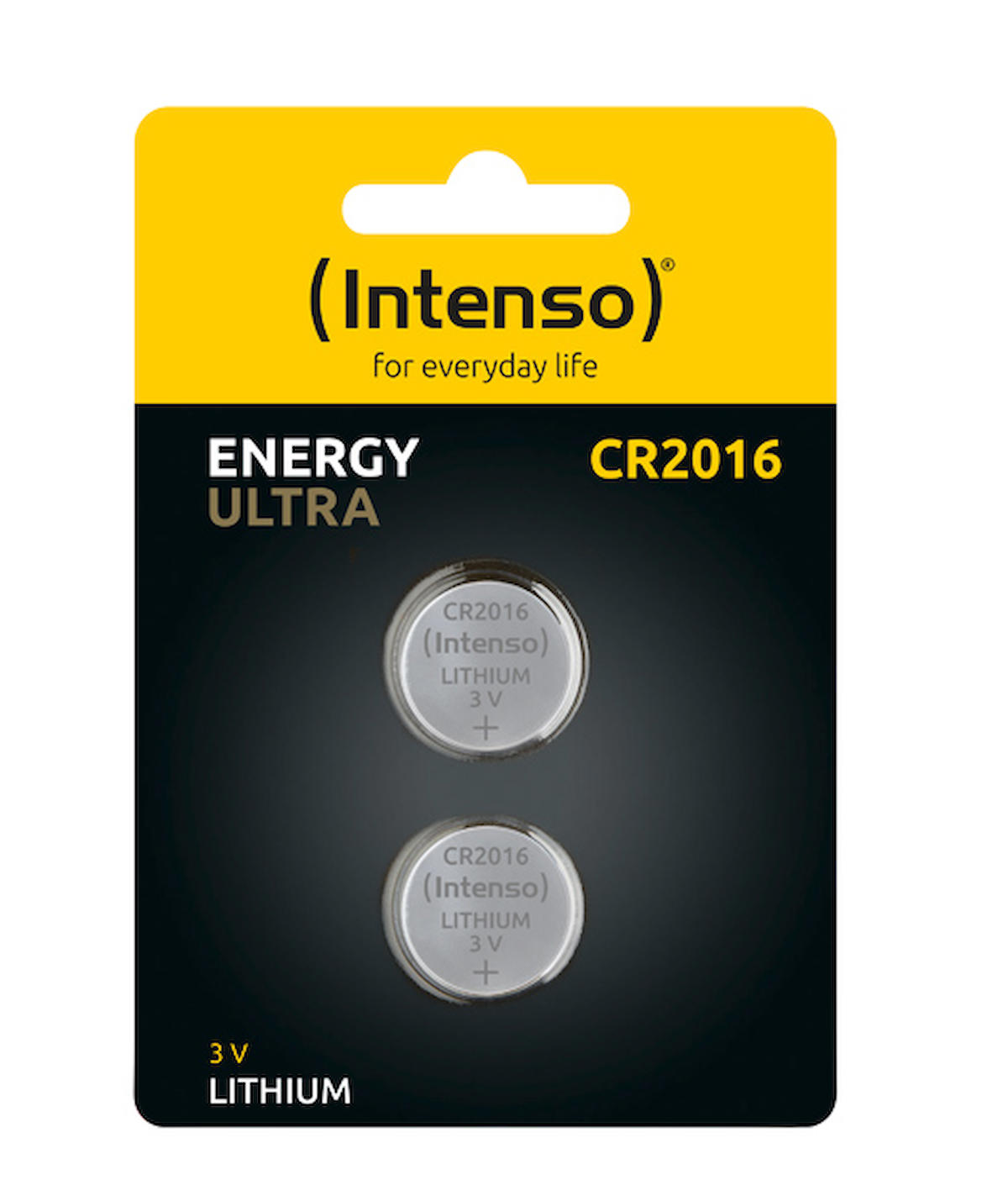 İntenso CR2016 3 V Lityum Düğme Pil 2'li