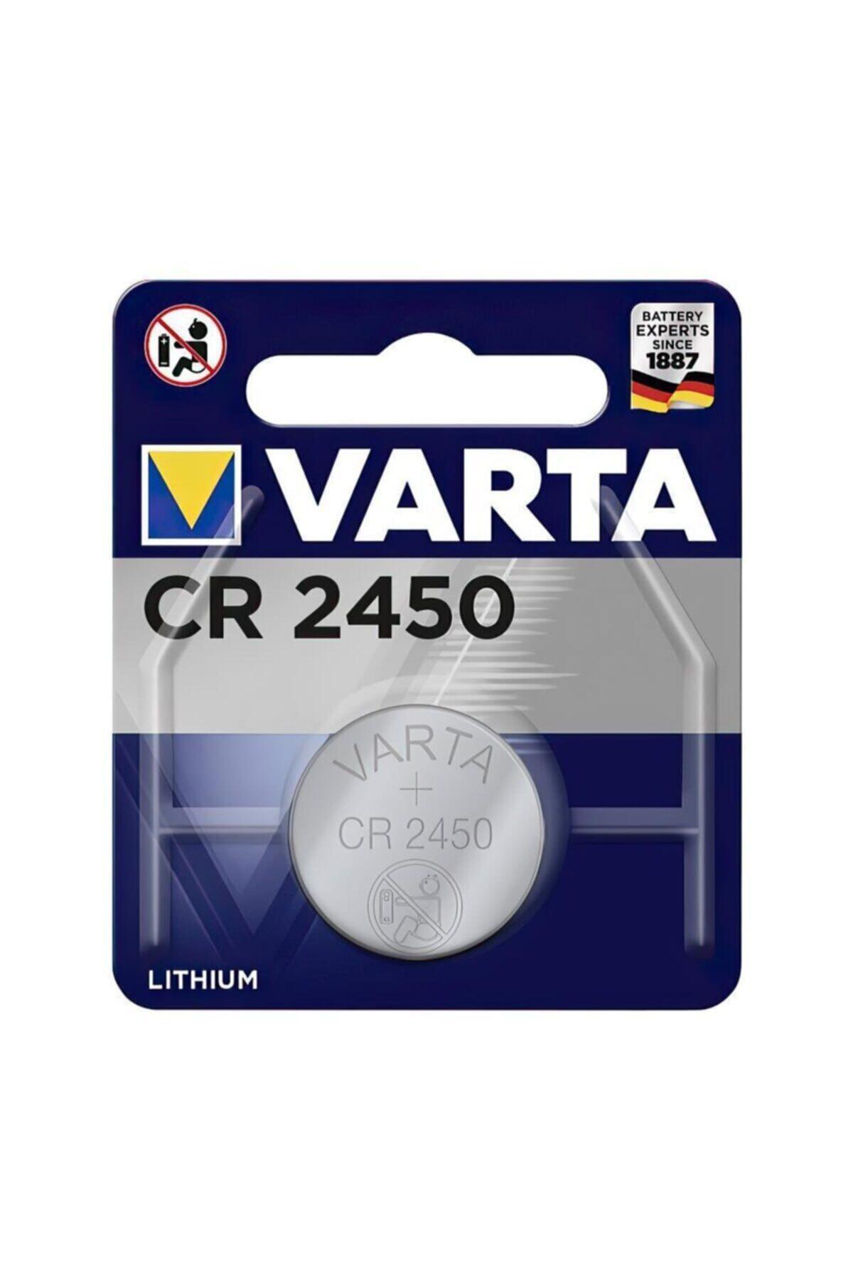 Varta CR2450 3 V Lityum Düğme Pil