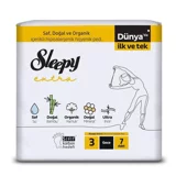 Sleepy Extra Ultra Organik İnce 7'li Hijyenik Ped 1 Adet