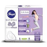 Sleepy Natural Soft Extra Organik İnce 8'li Hijyenik Ped 1 Adet