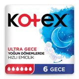 Kotex Ultra İnce 6'lı Hijyenik Ped 1 Adet