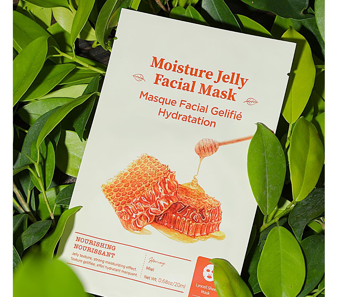 Miniso Moisture Jelly Facial Bal Nemlendirici Kağıt Yüz Maskesi 25 gr