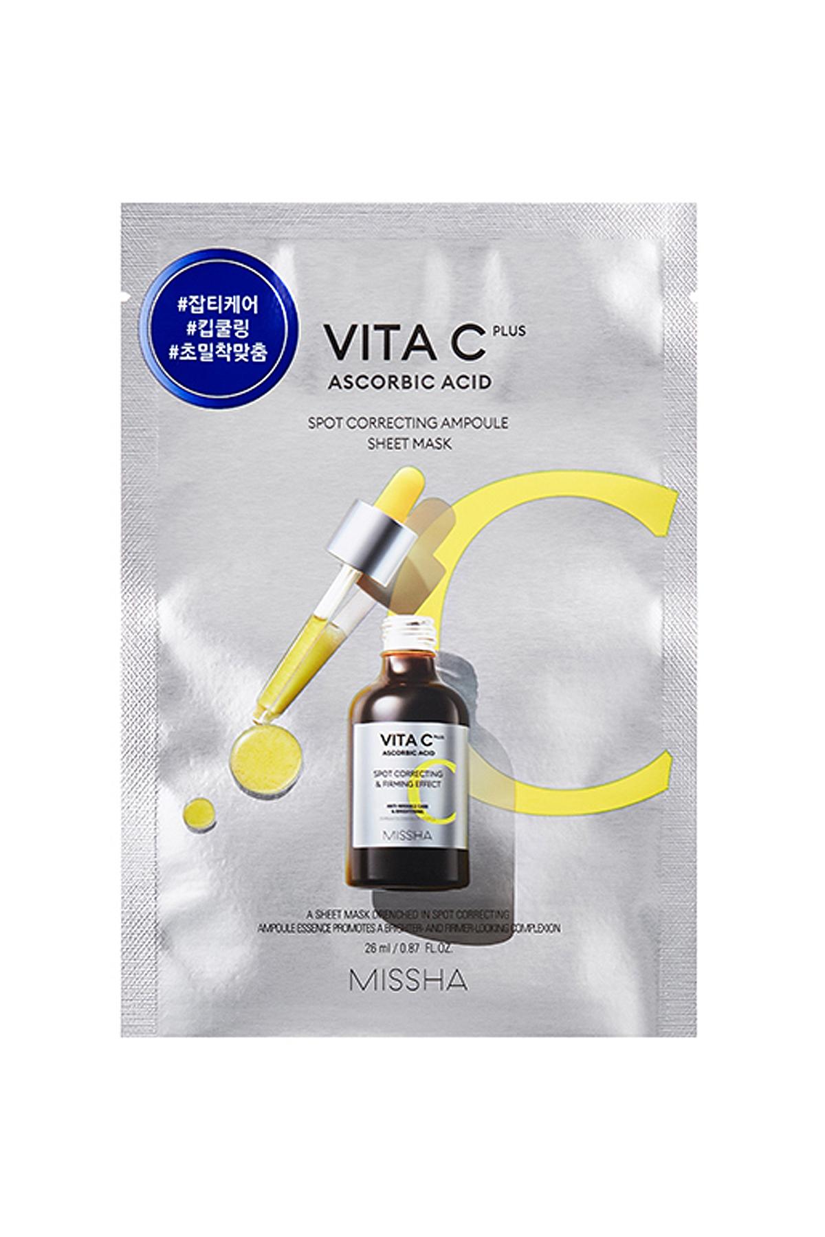 Missha Vita C Plus Kağıt Yüz Maskesi 1 Adet