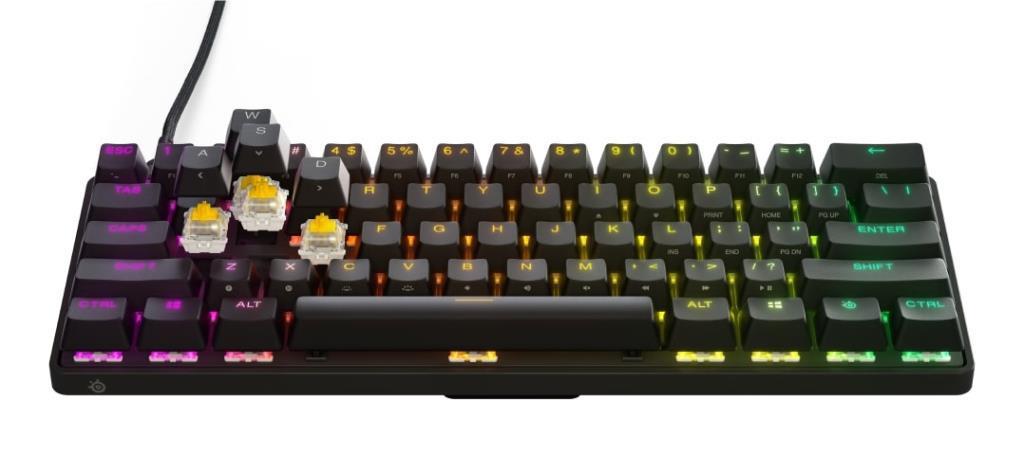 SteelSeries Türkçe RGB 104 Tuşlu Kablolu Siyah Mekanik Klavye