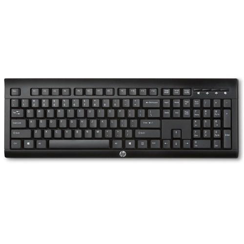 HP K2500 Türkçe Q 104 Tuşlu Kablosuz Siyah Normal Klavye