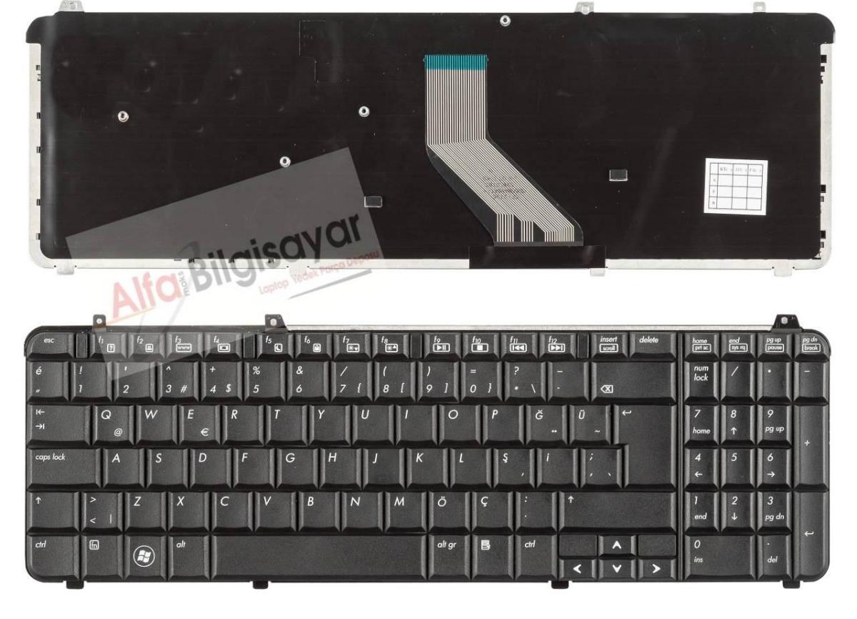 HP Pavilion Türkçe 104 Tuşlu Kablolu Siyah Normal Klavye