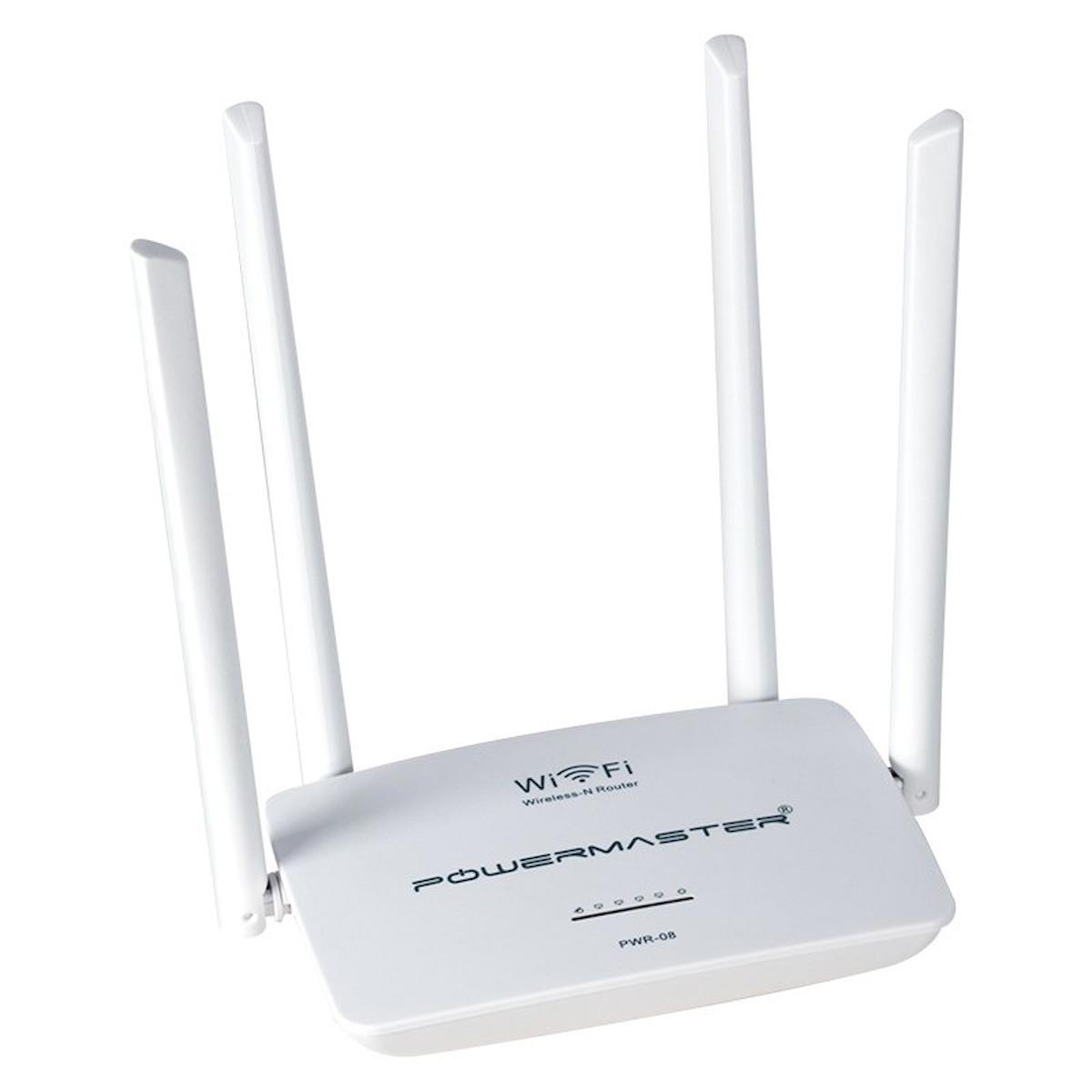 Powermaster PW-WR08 2.4 Ghz 300 Mbps Kablosuz İç Mekan Ev Tipi Access Point Router