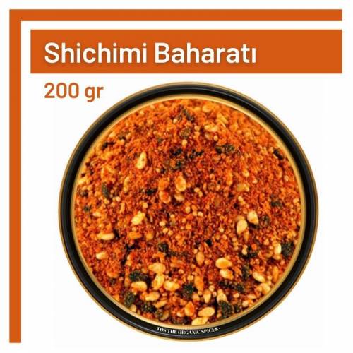 Tos The Organic Spices Glutensiz Shichimi Baharatı Toz 200 gr
