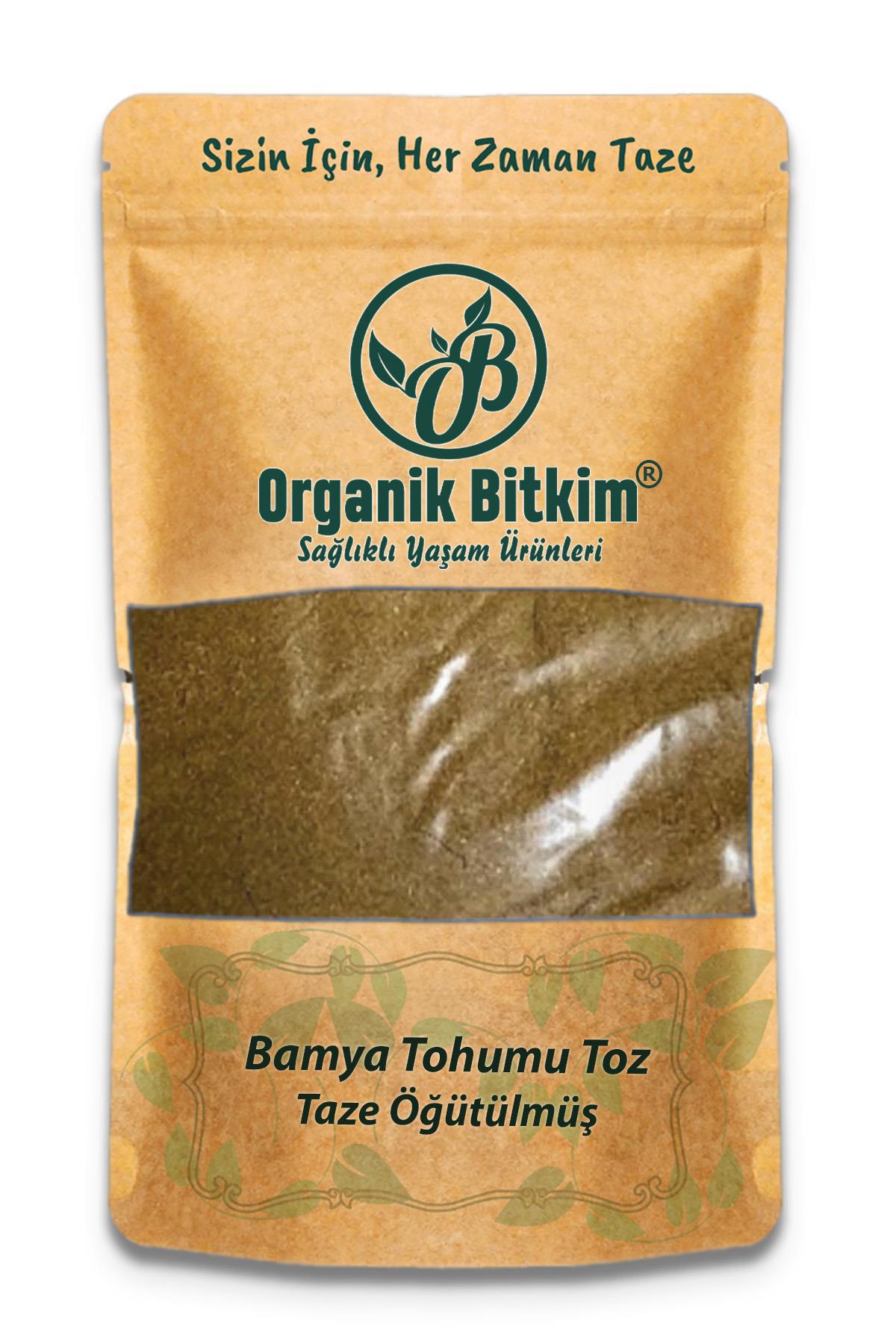 Organik Bitkim Glutensiz Bamya Tohumu Toz 500 gr