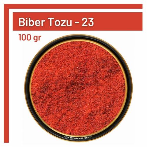 Tos The Organic Spices No:23 Glutensiz Biber Toz 100 gr